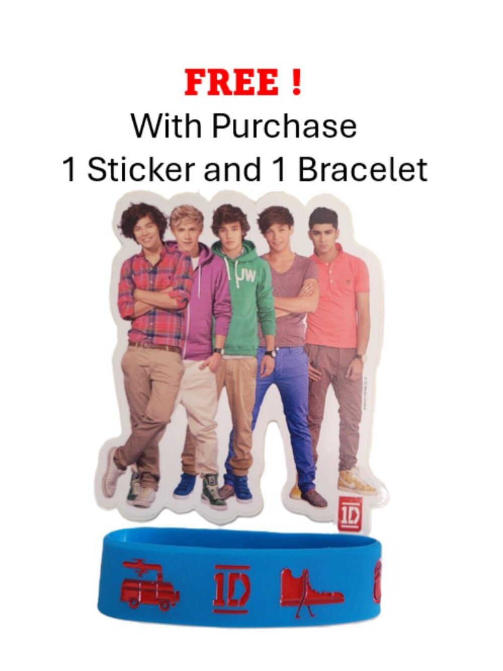 One Direction 1D ZAYN Heart Pendant Necklace Heart Charm  - NEW - Picture 2 of 4